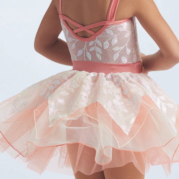 Rose Petal Pink Tutu Ballet Dress - Picture 2 of 6